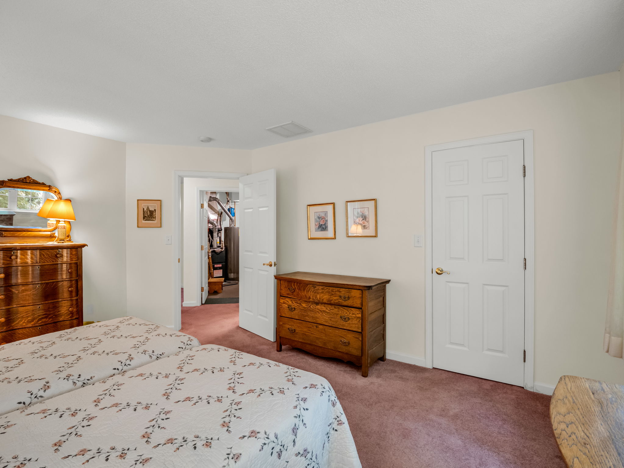 Fourth Bedroom lower level with walk-in closet