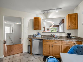 Kitchen with sink