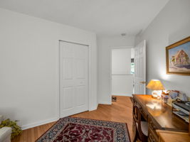 Second bedroom with closet