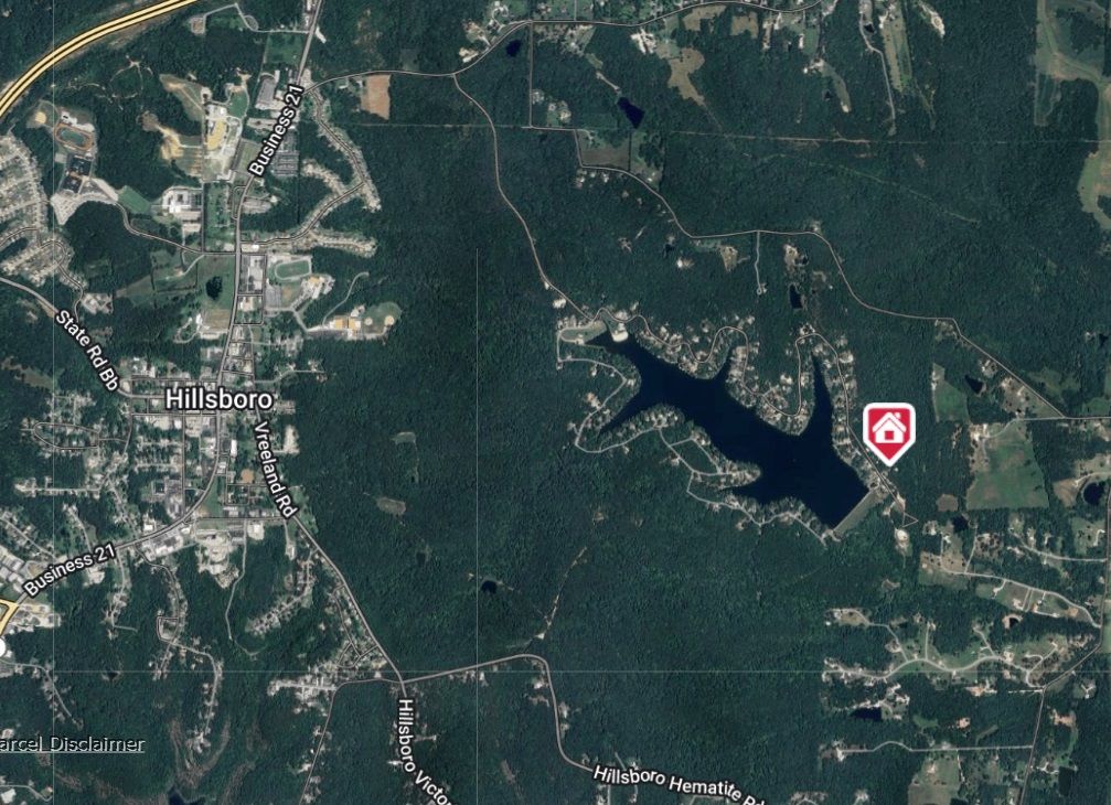 Block A, Lots 55 & 56 is nestled in a quiet corner on the North Side of the lake near the dam.