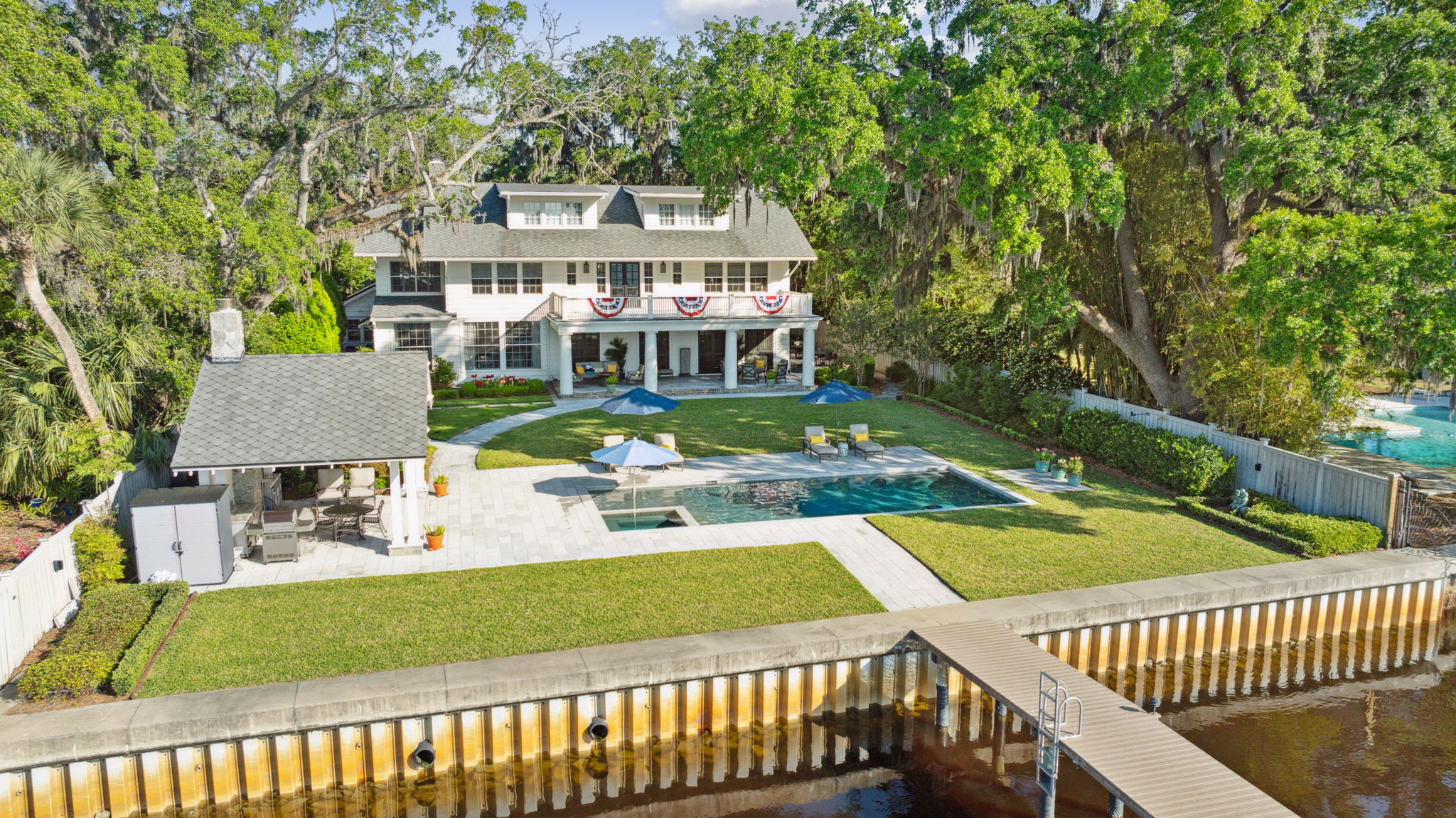 Aerial View 3110 St Johns Avenue
