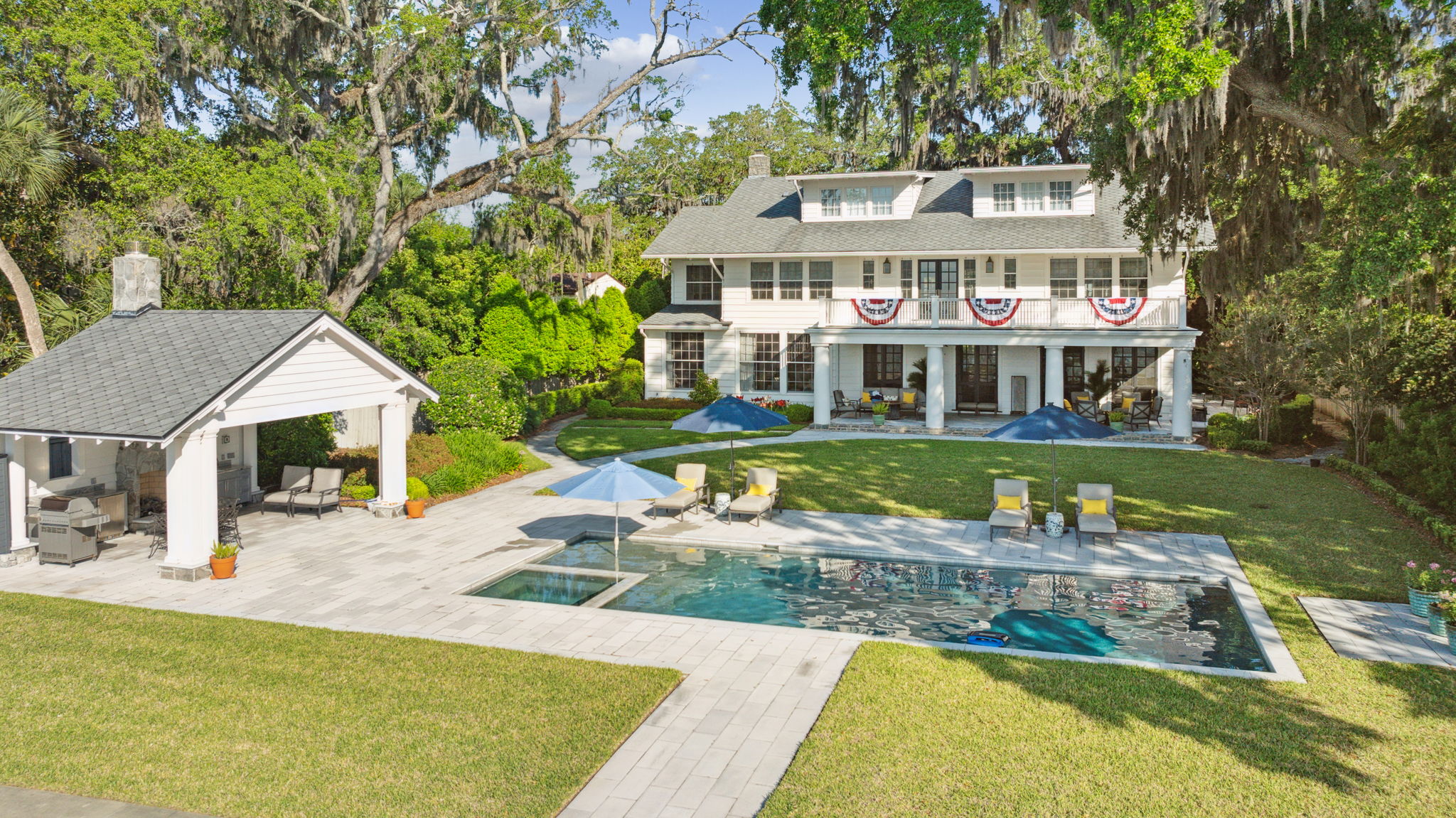 Aerial View 3110 St Johns Avenue