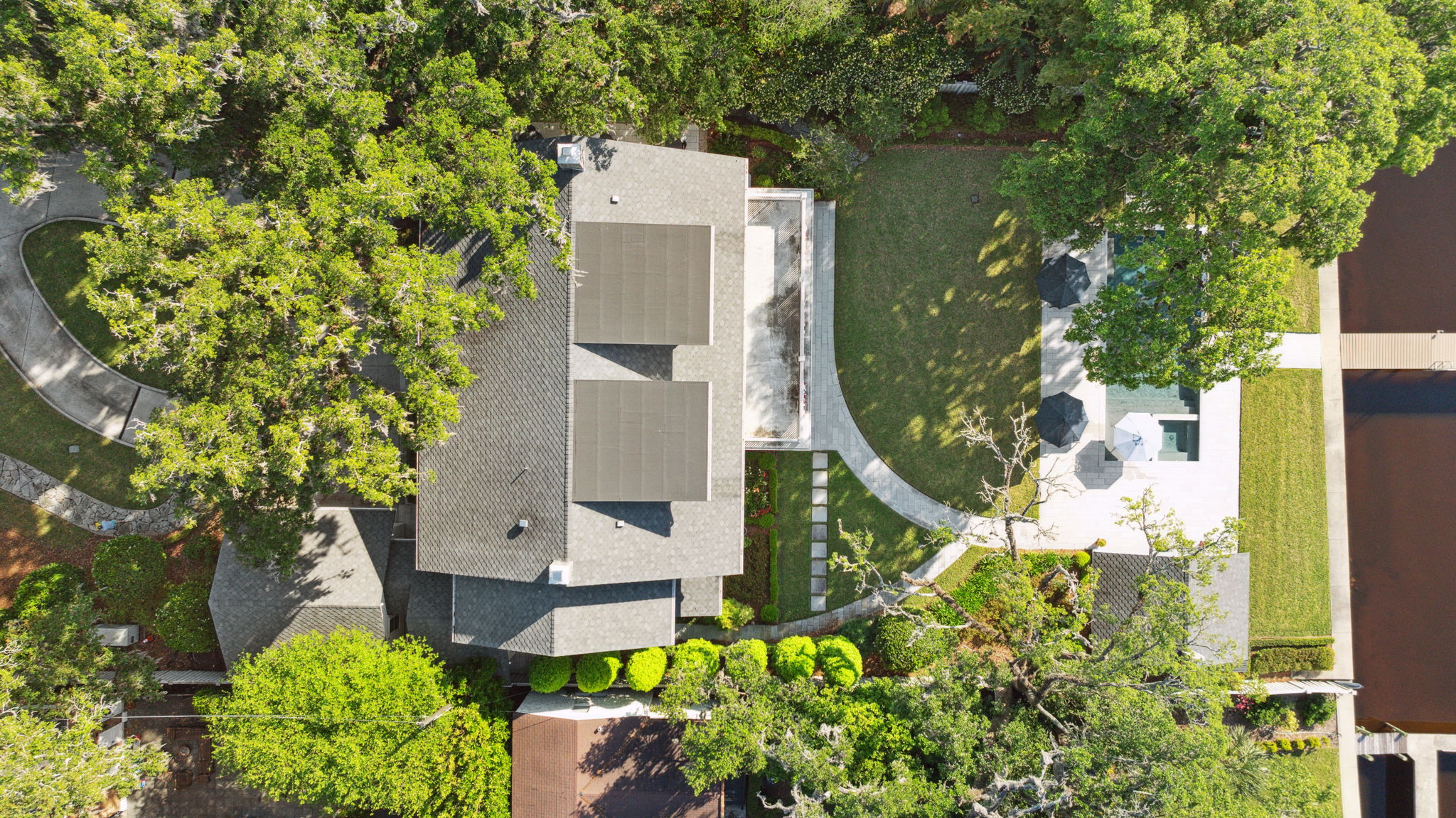 Aerial View 3110 St Johns Avenue