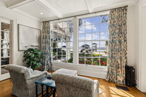 Den with River Views
