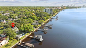 Aerial View 3110 St Johns Avenue