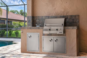 Summer Kitchen with Sink and Grill (propane)