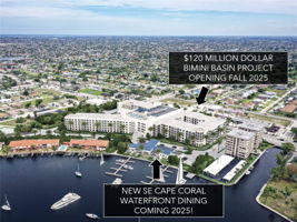 Bimini Basin new development and waterfront dinging.