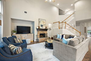 Large, open living room