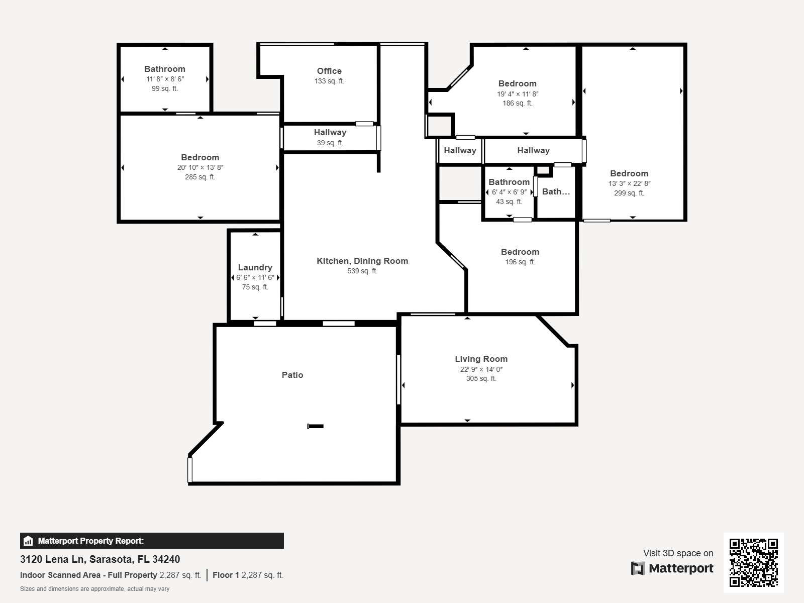 Measurements - 3120 Lena Ln