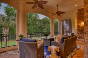 Screened in Porch Twilight
