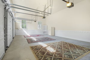 3 Car Garage Interior Detail