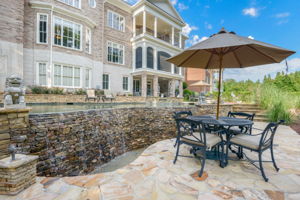 Patio and Pool Waterfall