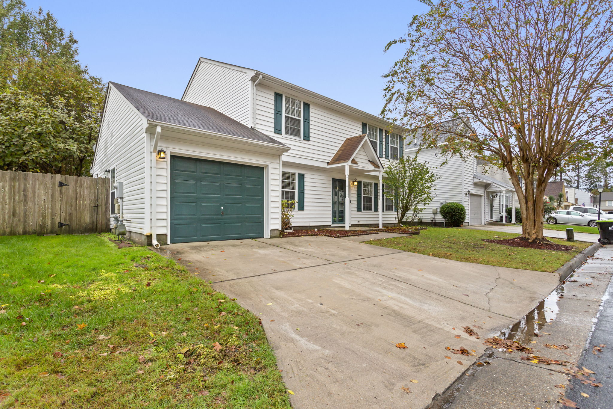 Charming exterior with landscaping