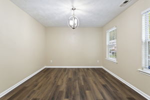 Spacious, light-filled den.