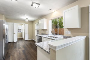 Bright, updated kitchen design.