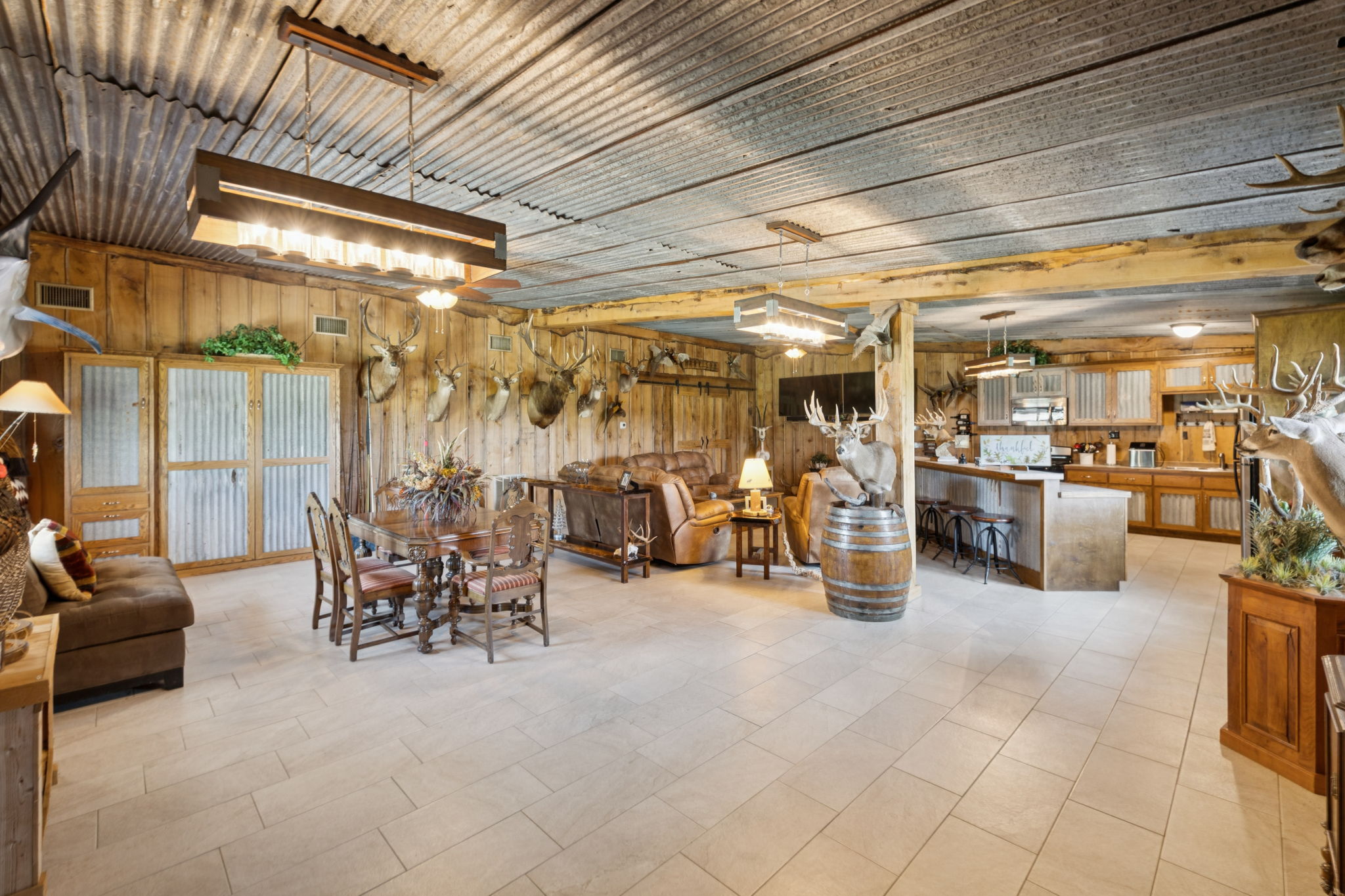 Dining Hall / Event Space / Ultimate man cave.