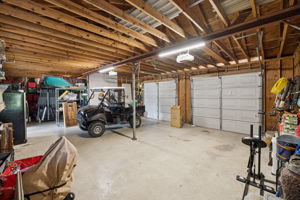 Three car garage.