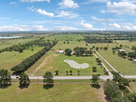 Ariel view of the property.