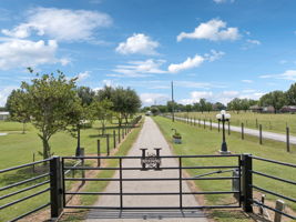 Main entrance to the ranch.