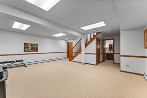 Rec Room in Basement