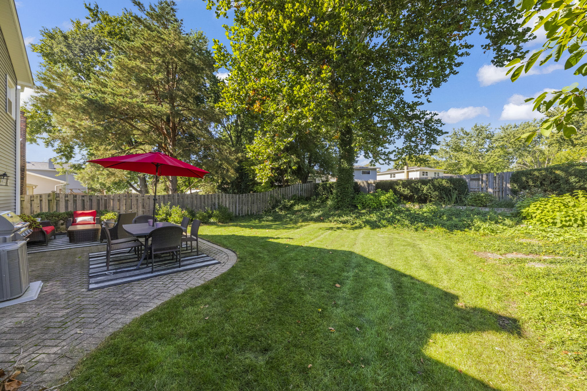 Private Backyard