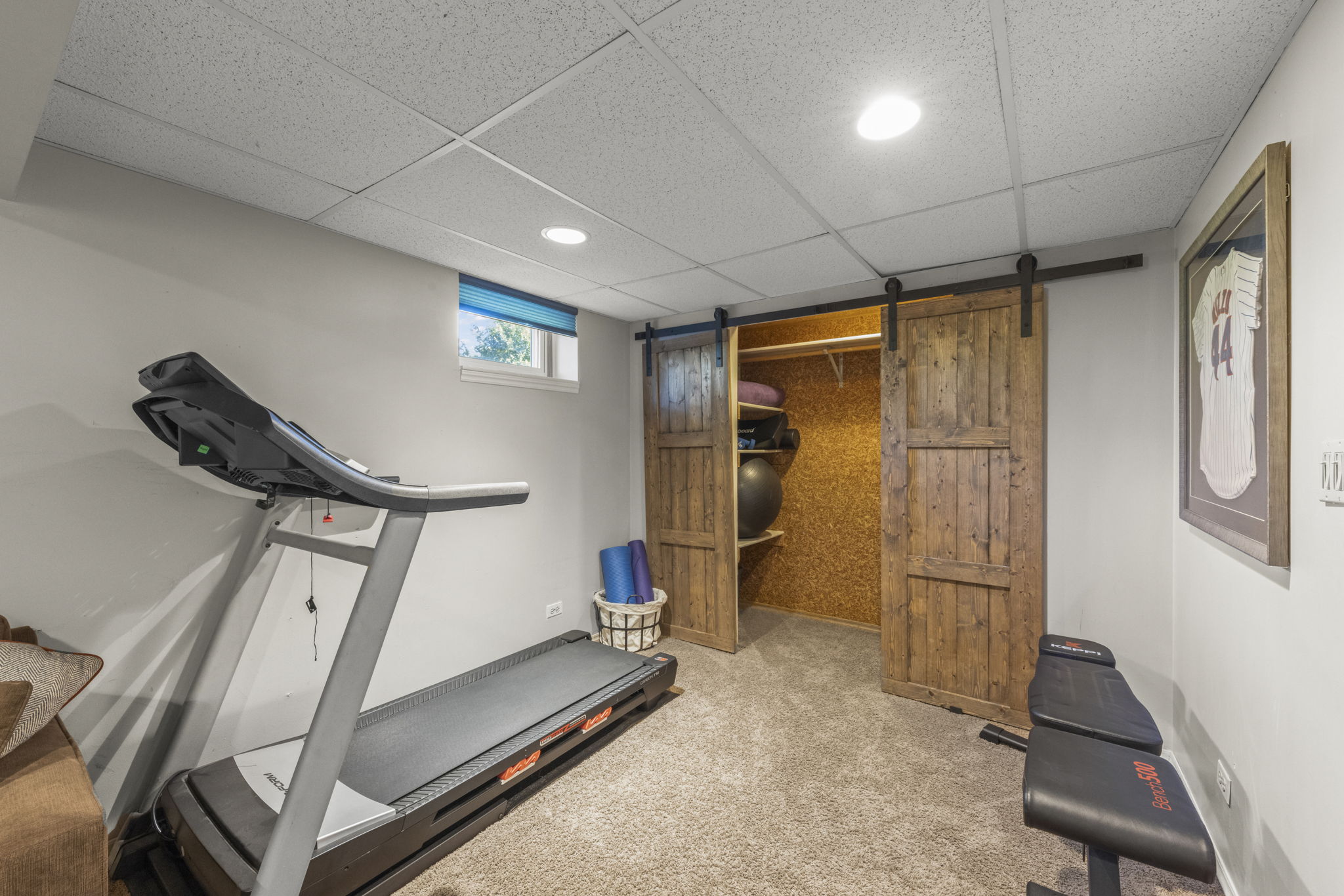 Workout Area in Sub-Basement