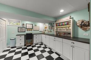Craft and Laundry Room