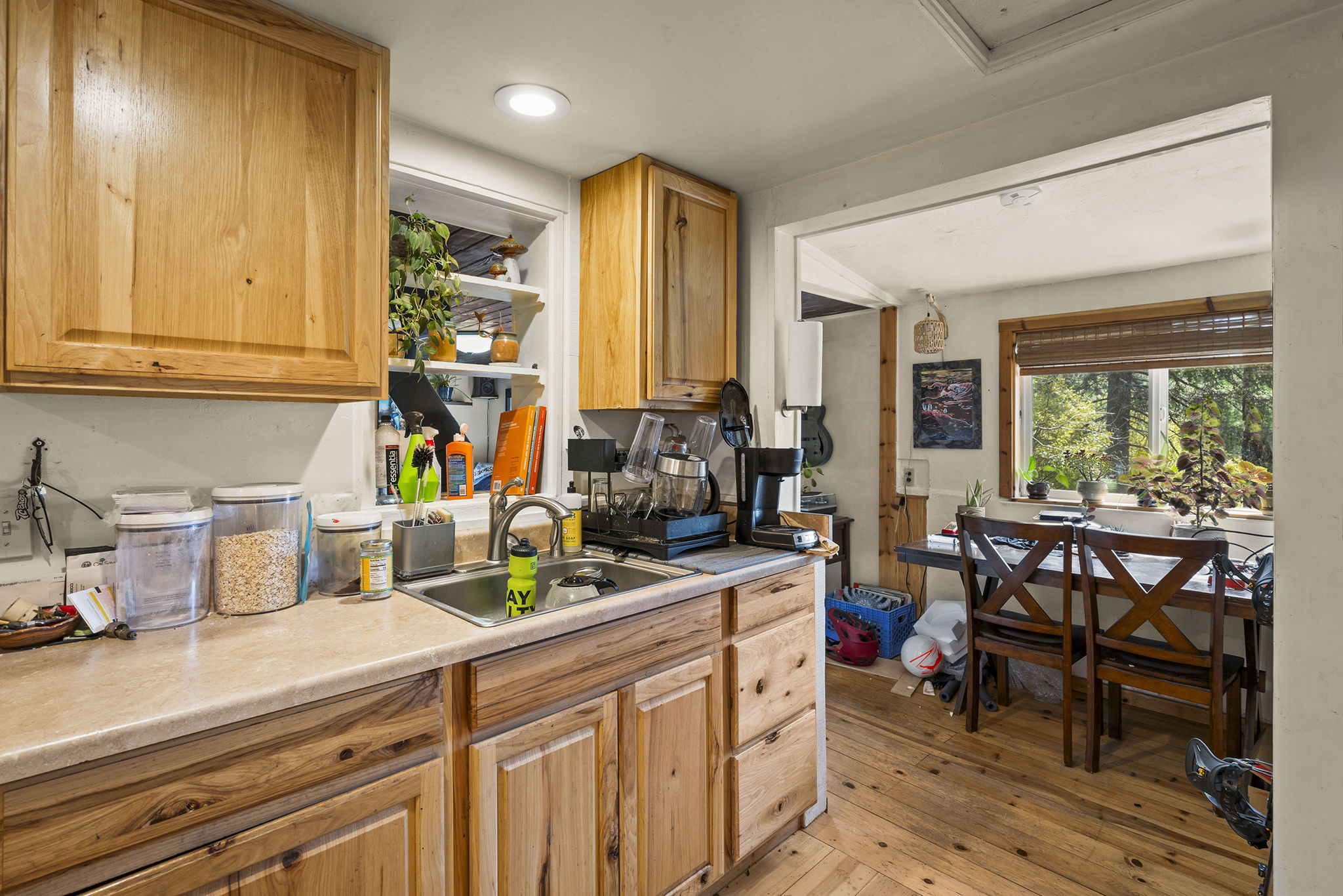 One Bedroom Cabin Kitchen