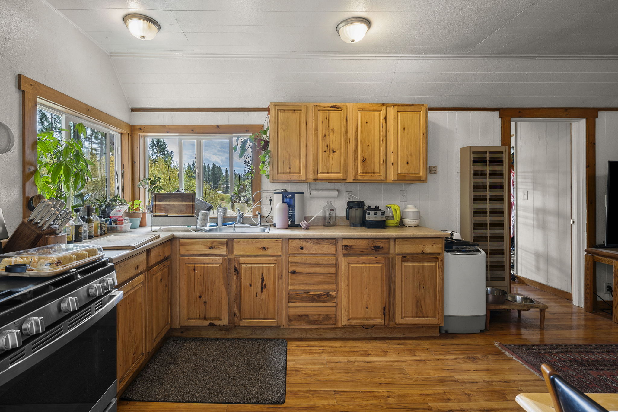 Two Bedroom Cabin Kitchen