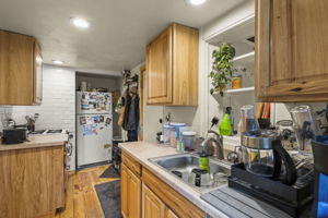 One Bedroom Cabin Kitchen