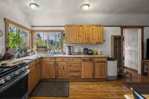 Two Bedroom Cabin Kitchen