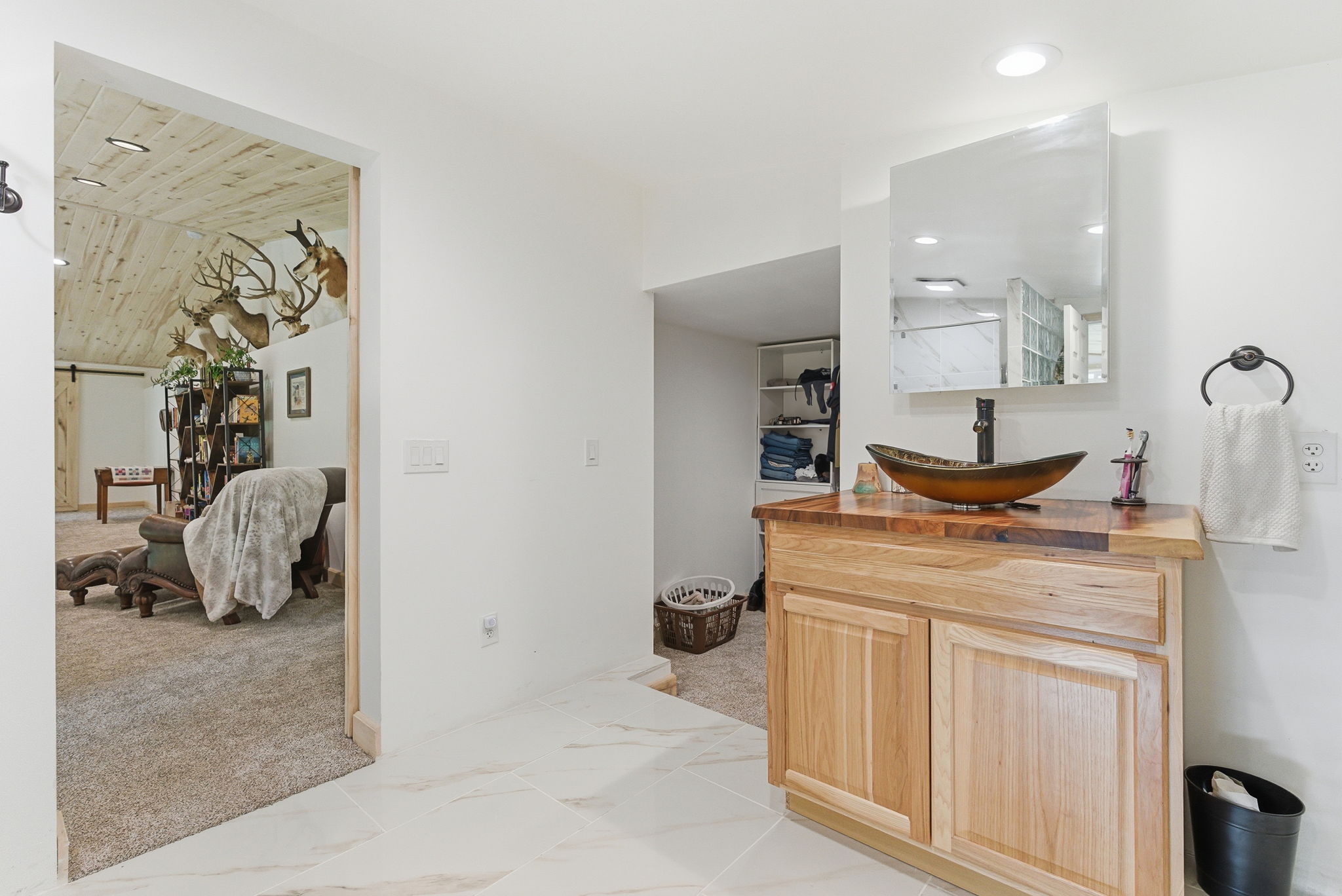 Second floor bathroom