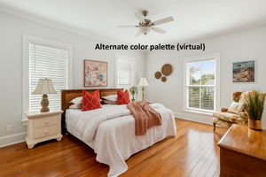 The same room with a more modern color palette.