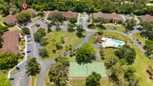 Aerial The Greens Amenities