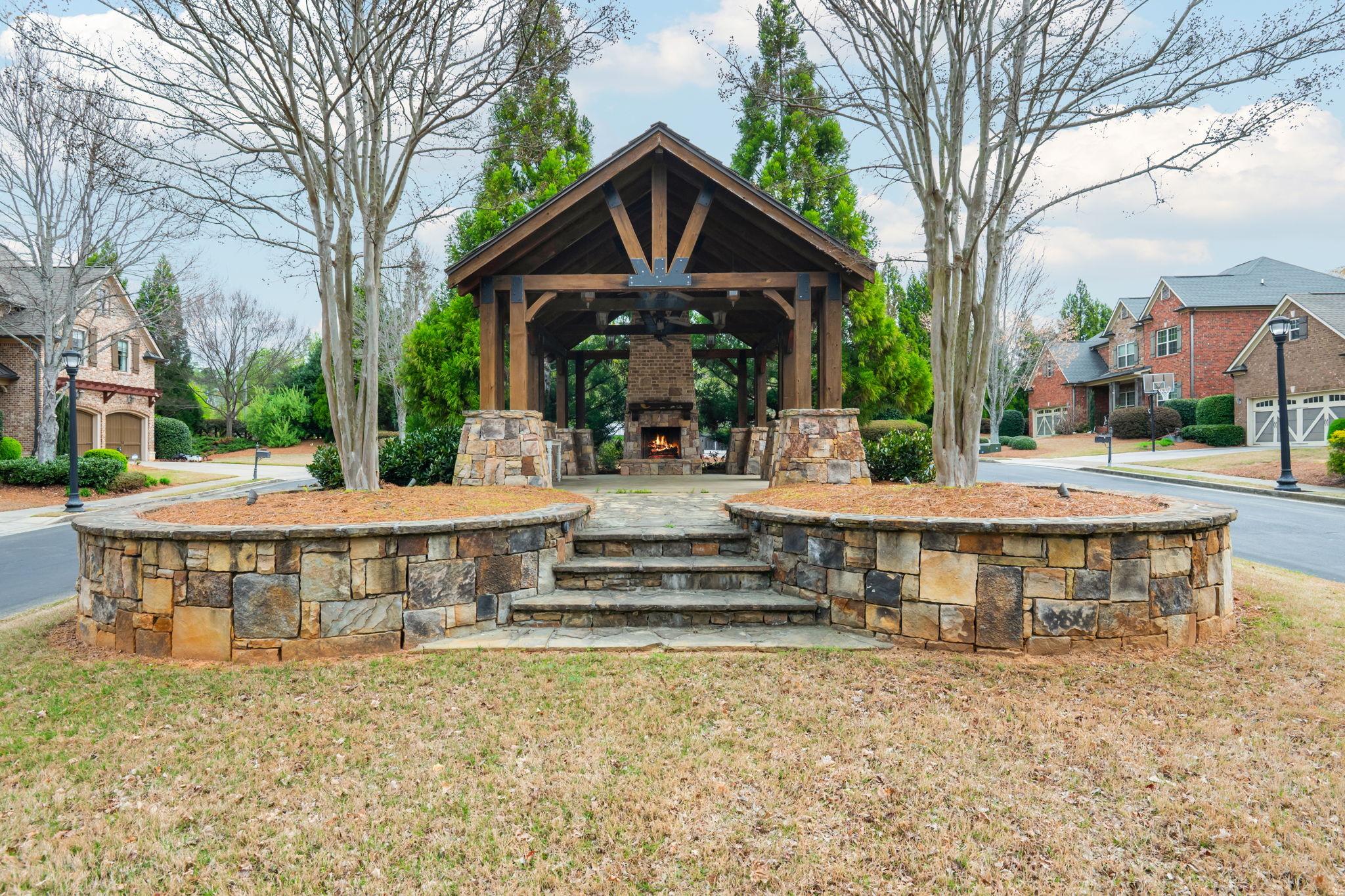 Community gathering space.