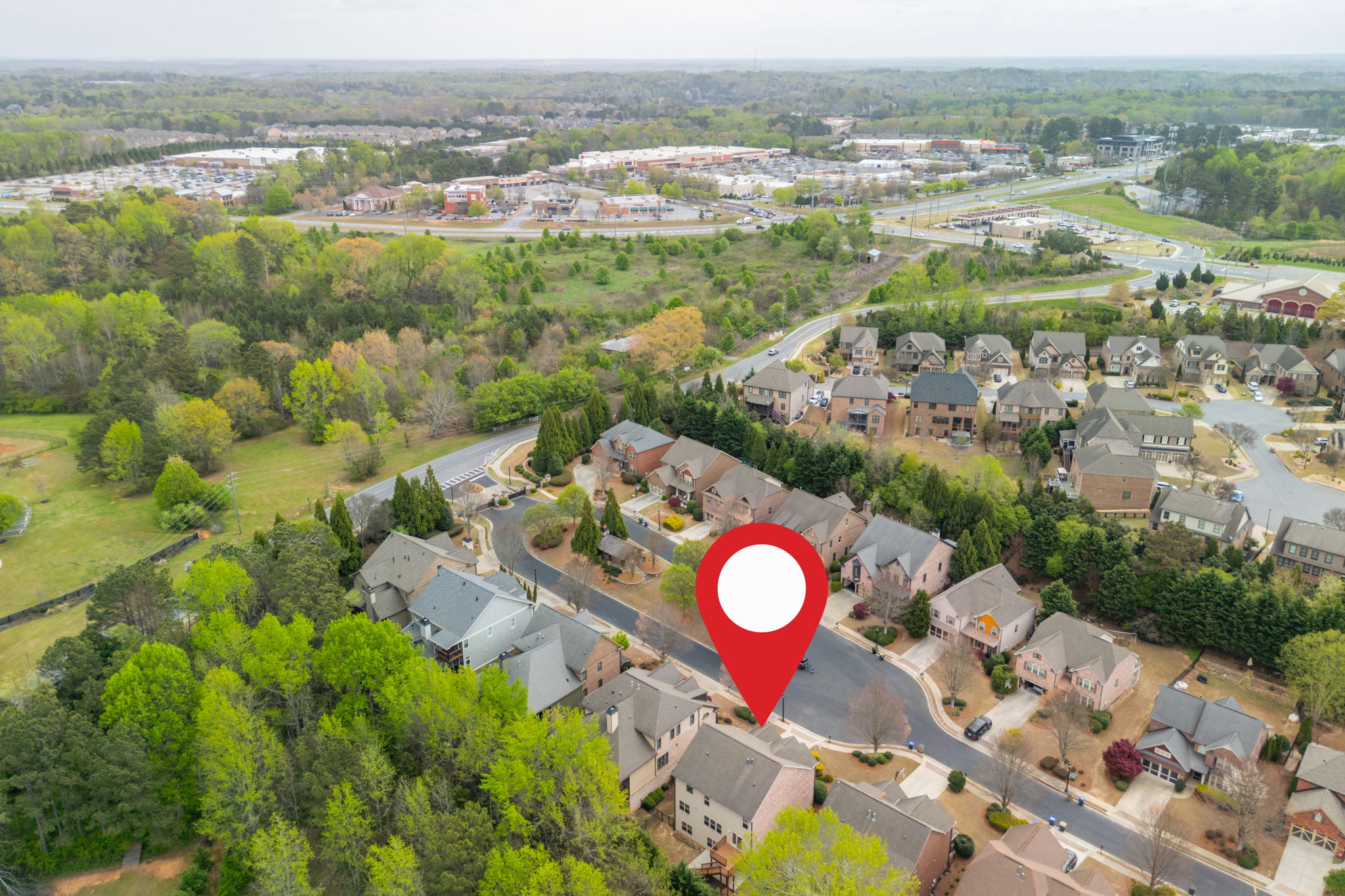 That is Target, HD, Restaurants just to the North in this photo