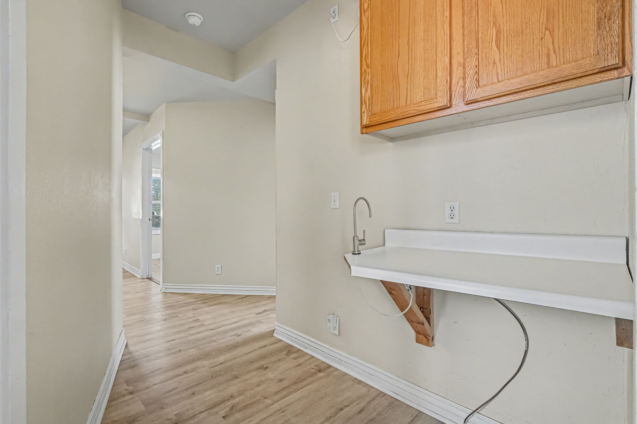 Downstairs hallway