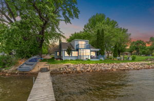 UAV Vision Media Lake Twilight