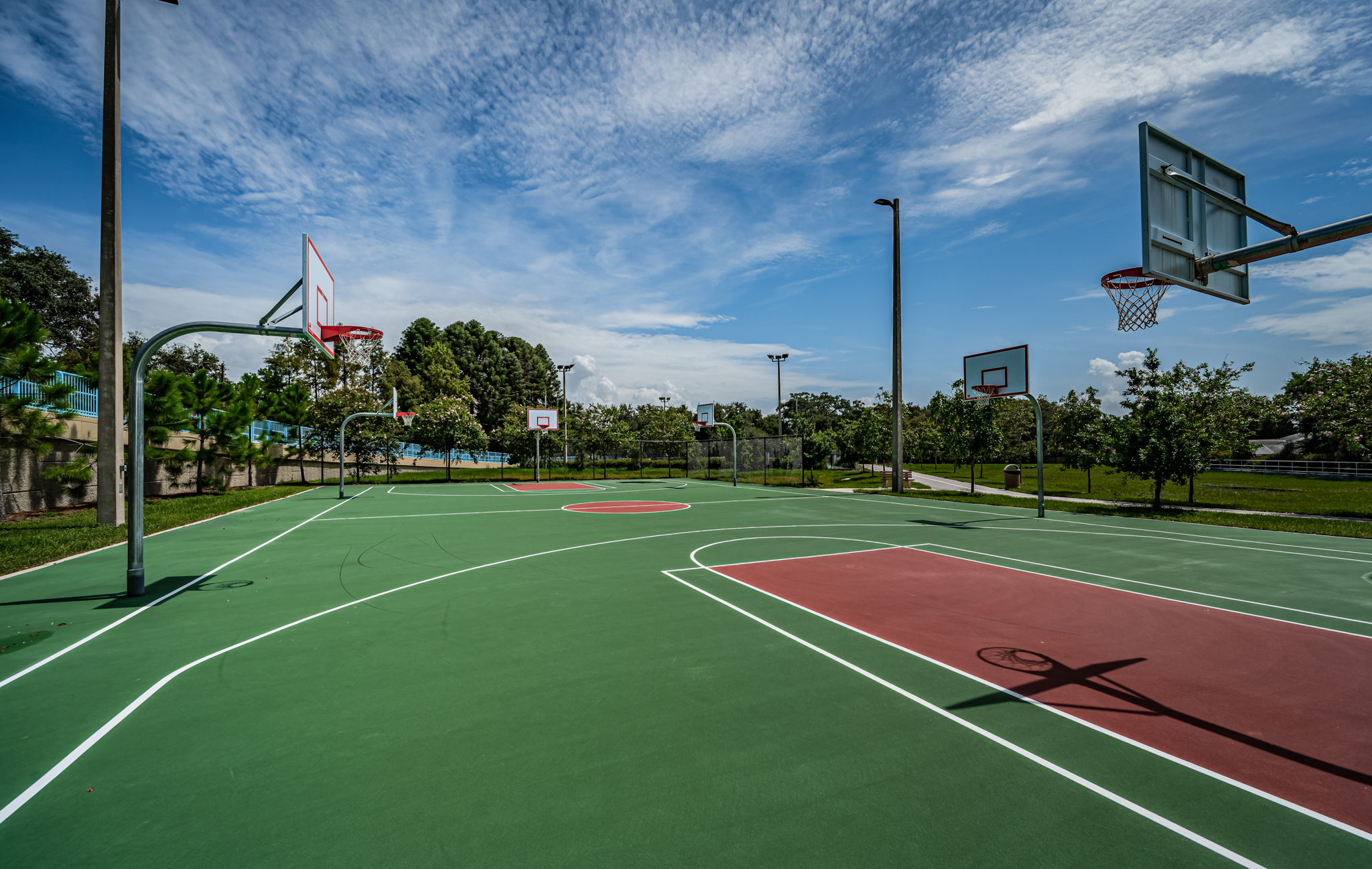 15-Basketball Courts