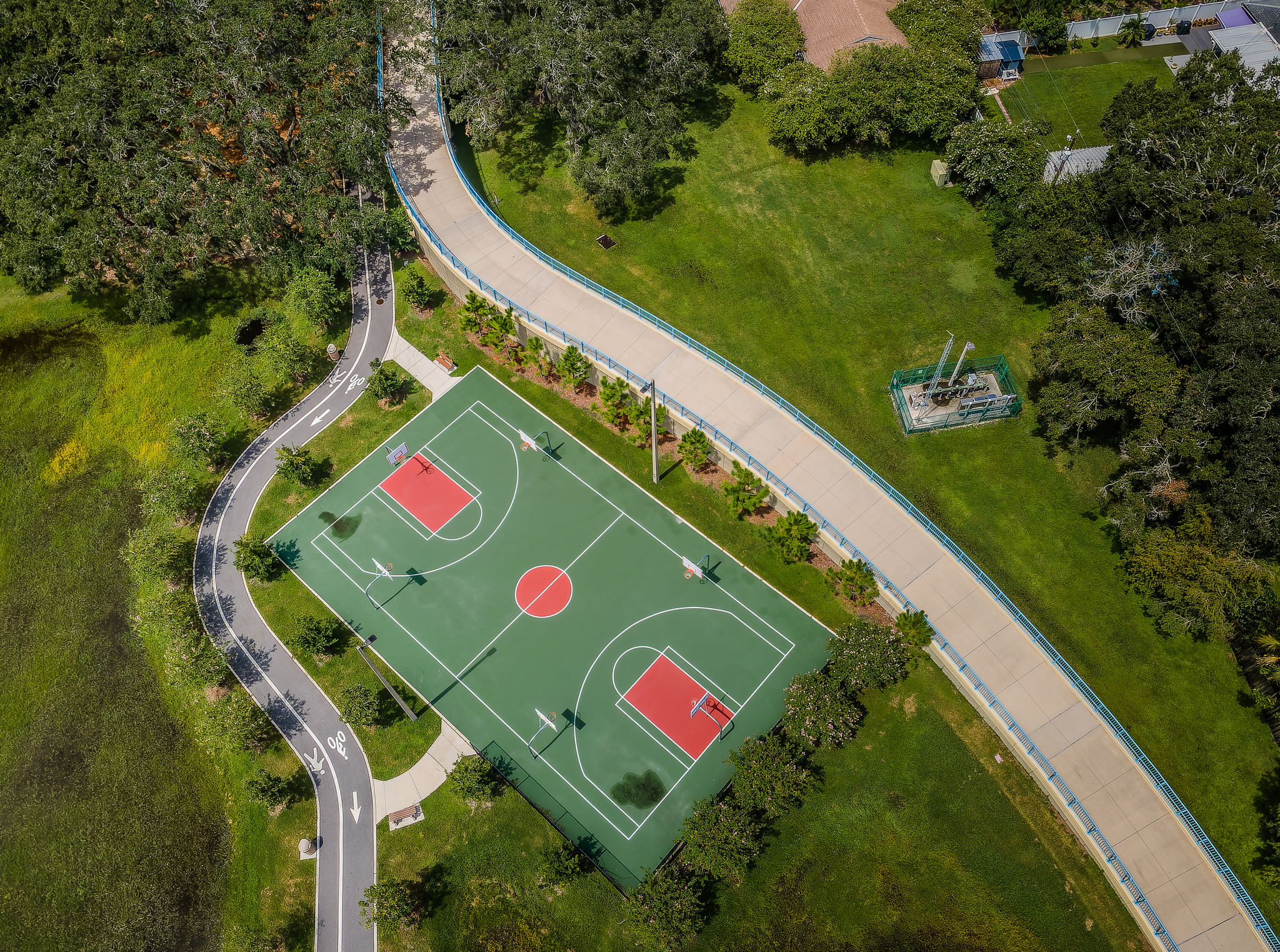 16-Basketball Courts