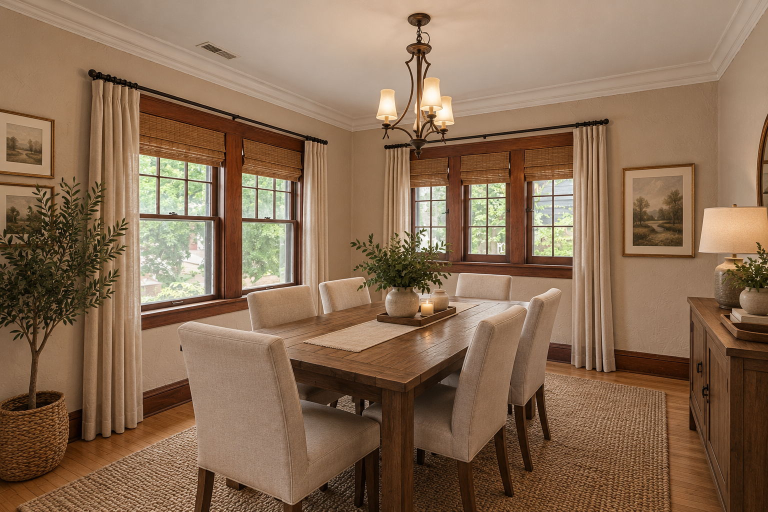 Virtually Staged - Dining Room