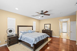 31534 Borega Rd, Murrieta, CA 92563 - Large primary bedroom with a well‑appointed ensuite, offering comfort and privacy.