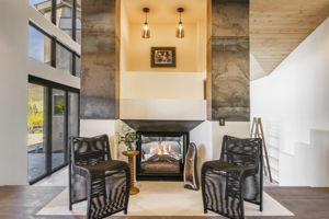 Fireplace Sitting Area