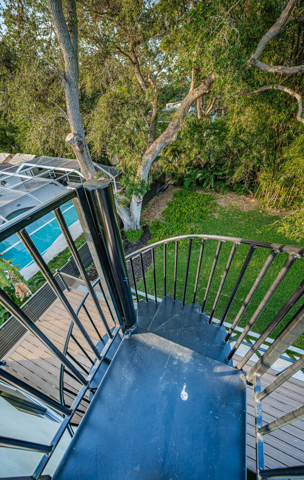 Top Level Patio Stiarcase