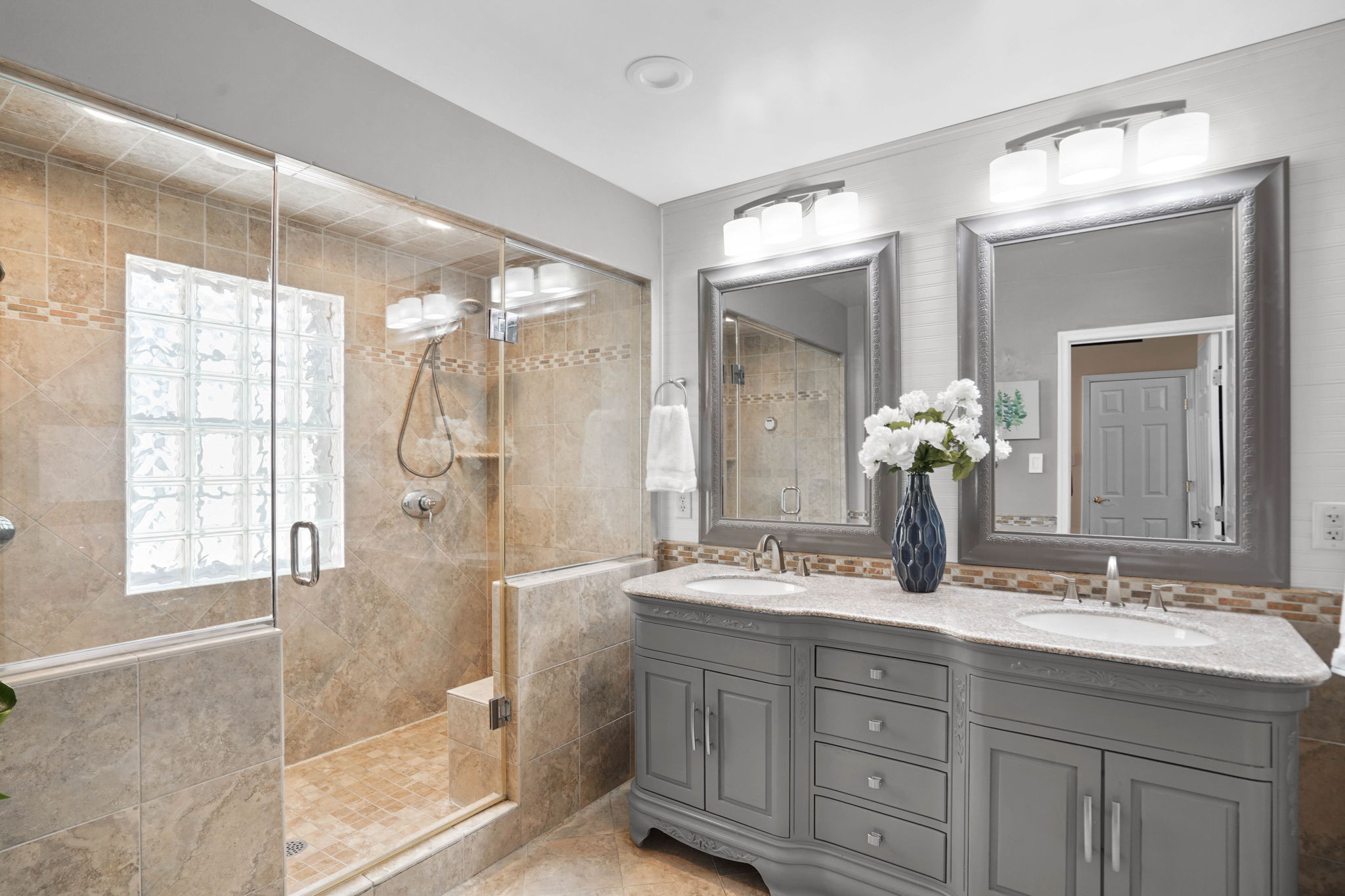 Renovated Primary Bathroom