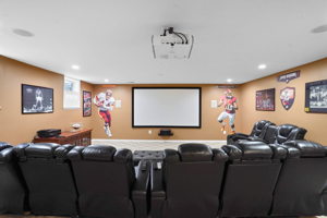Lower Level Movie Room