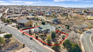 Aerial Front (3) Lot Lines