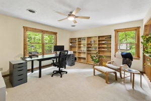 2nd floor office or loft area with numerous possibilities for uses.