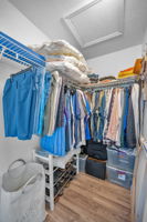 Upper Level Primary Bedroom Walk-in Closet