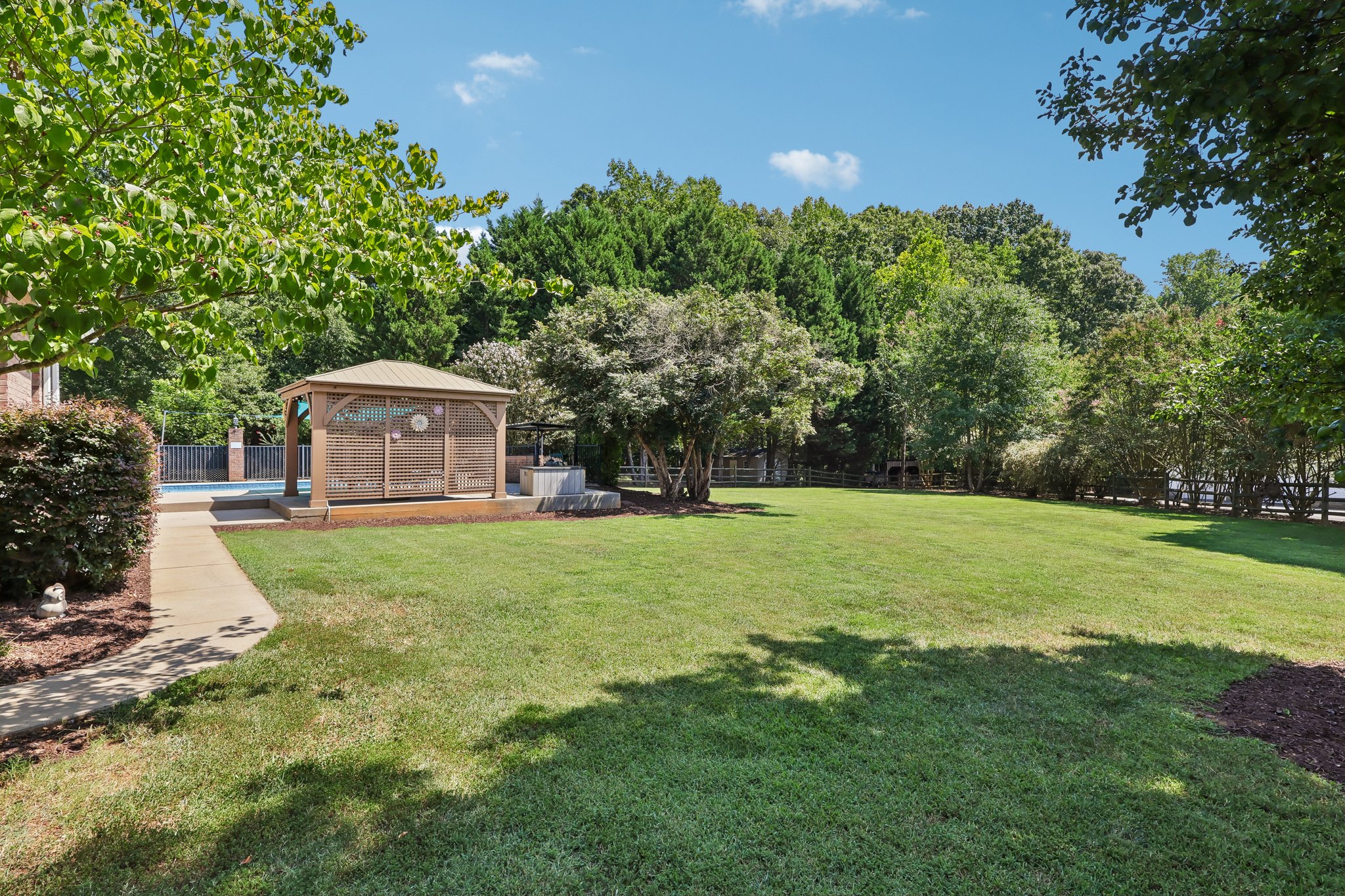 Fenced Backyard